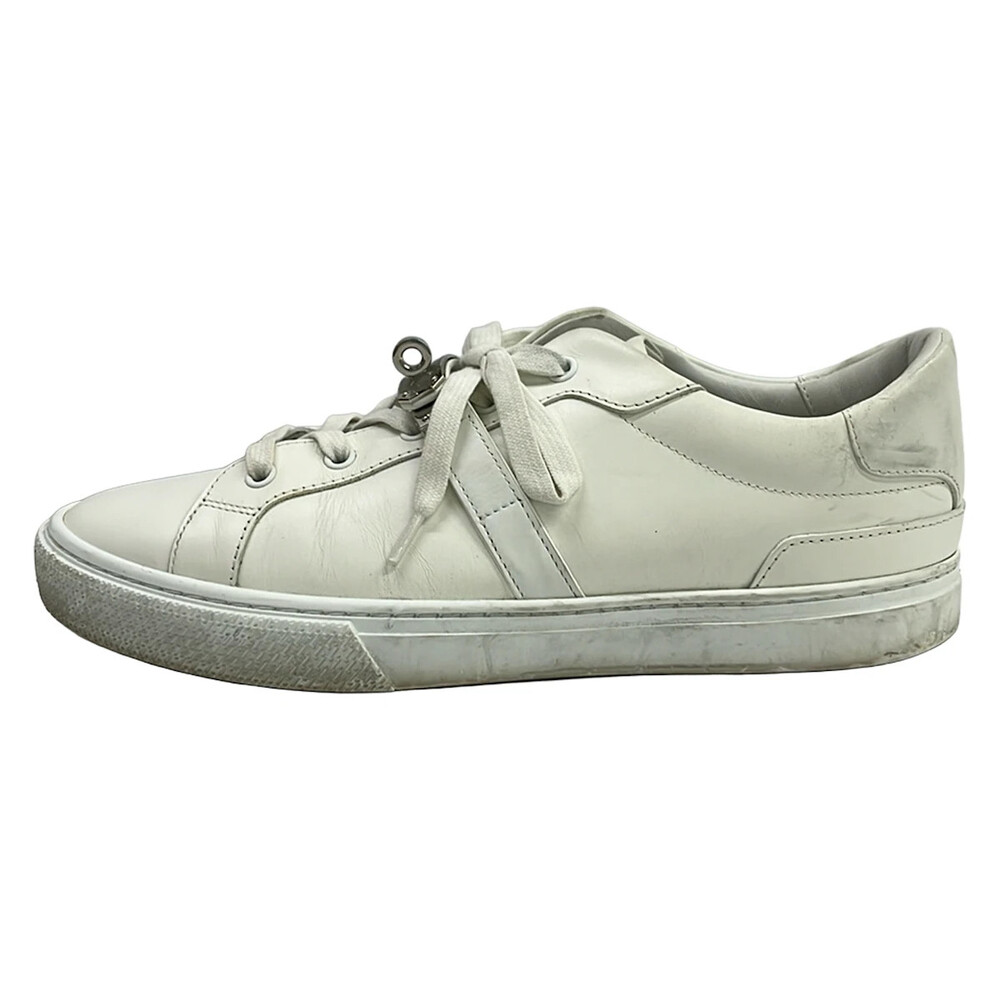 Hermes The Day White Leather Men's #346395H65B